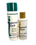 ImperialTouch razor bump solution & aloe Vera shave gel